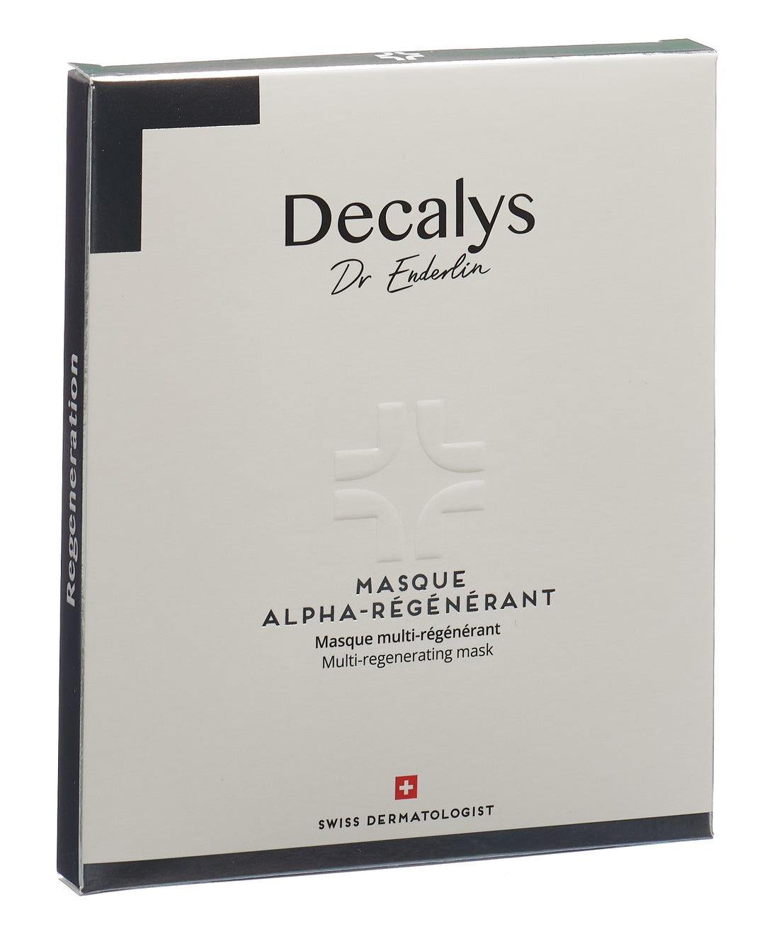 DECALYS Masque Alpha-Régénérant 3 Pièces | Soin Visage Anti-Âge