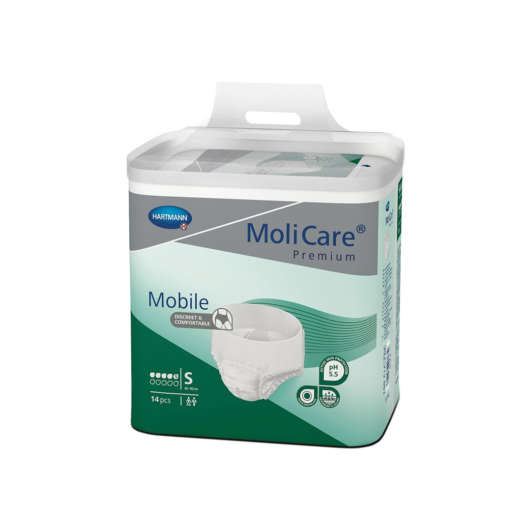 MOLICARE Mobile 5 S Lot de 14 Protections Anatomiques | Confort &amp; Sécurité