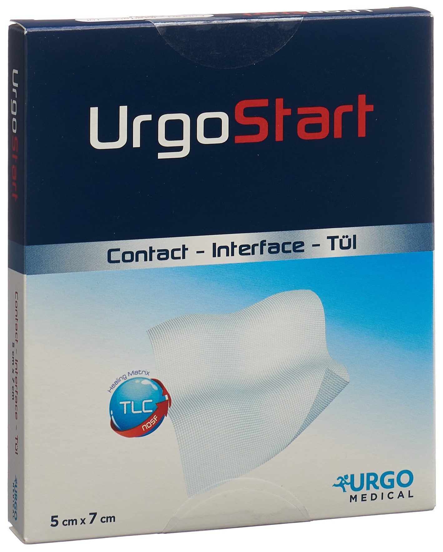 URGOSTART Pansement Vulnéraire Cicatrisant 5 x 7 cm 10 Pièces