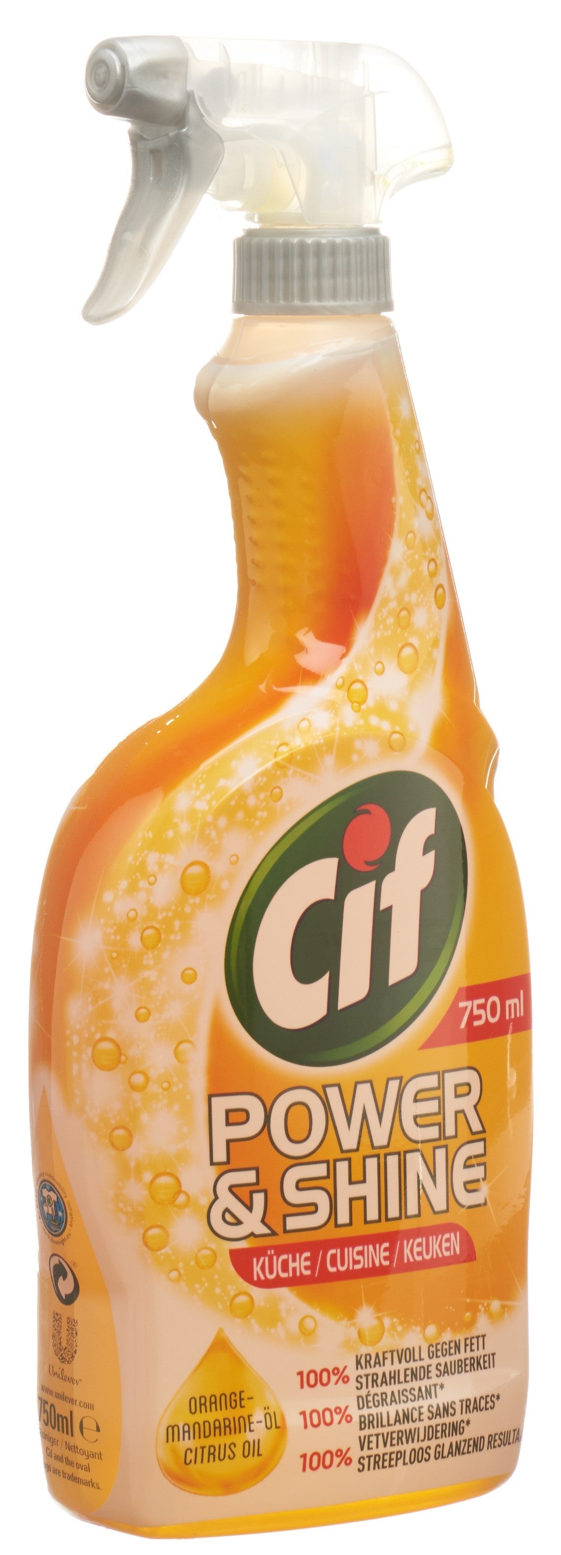 CIF Power &amp; Shine Nettoyant Cuisine 750 ml Brillance