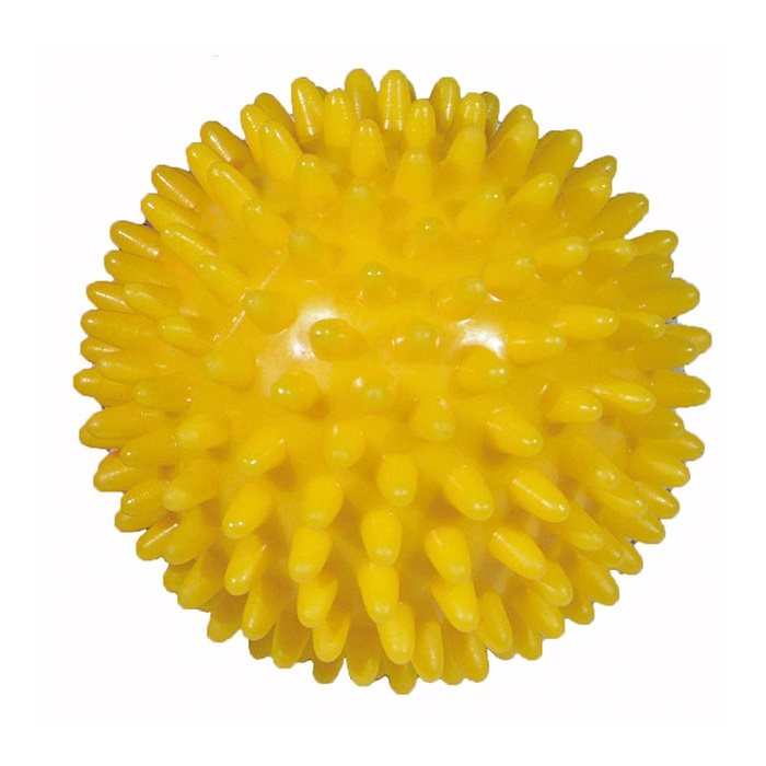 SUNDO Balle de Massage à Picots Ø 8cm Jaune | Relaxation Musculaire