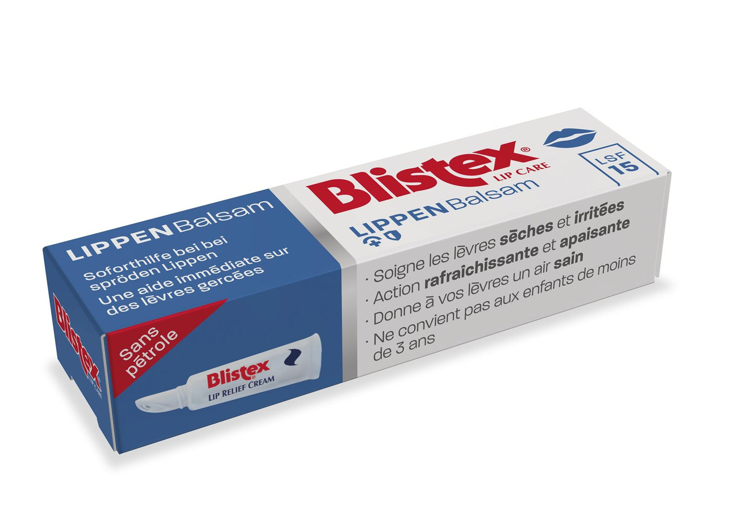 Blistex Baume Lèvres Réparateur Stick 6 ml Hydratation Intense
