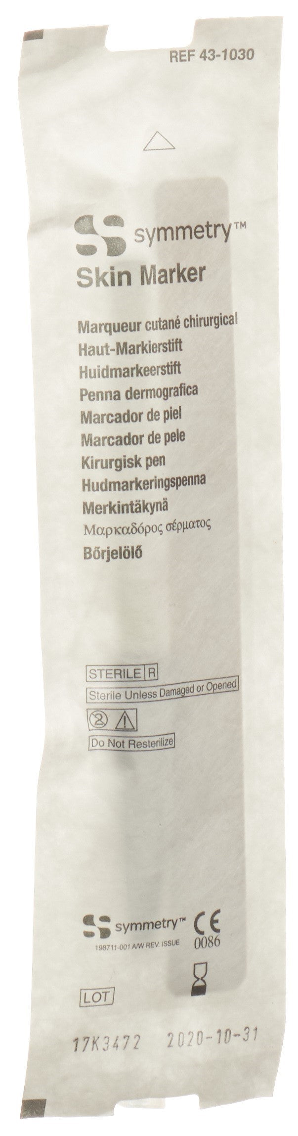 AICHELE Stylo marqueur peau usage uniq stérile