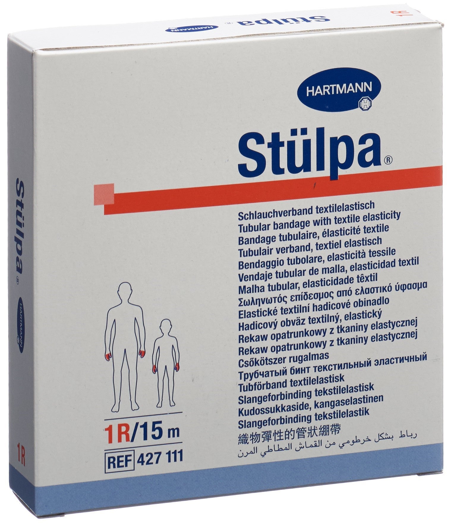 STÜLPA Bandage Tubulaire Taille 1 - Soin &amp; Confort | 2.5cm x 15m