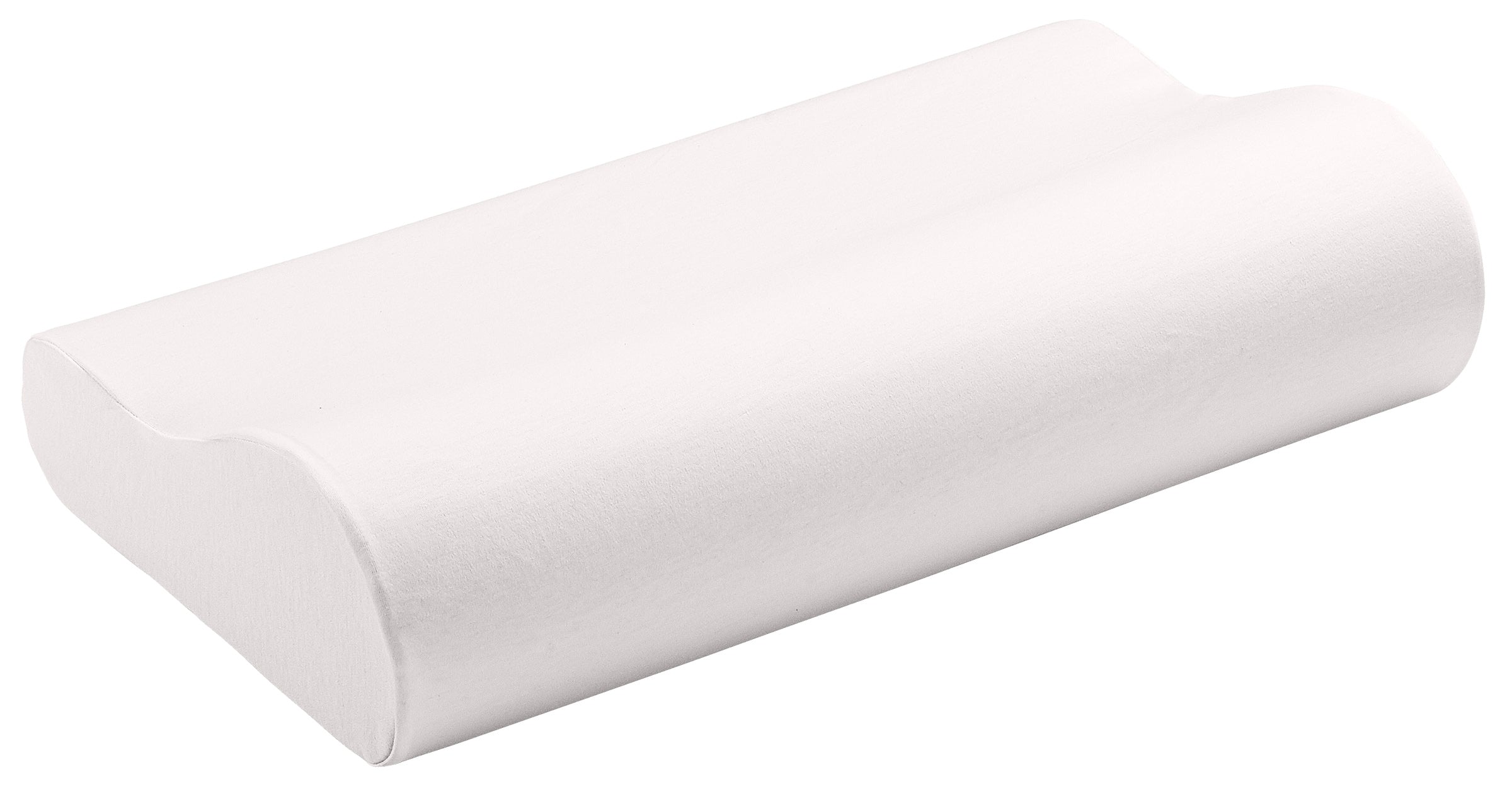 ELSA Oreiller Coton Blanc 50x11cm Confort &amp; Soutien | Médical
