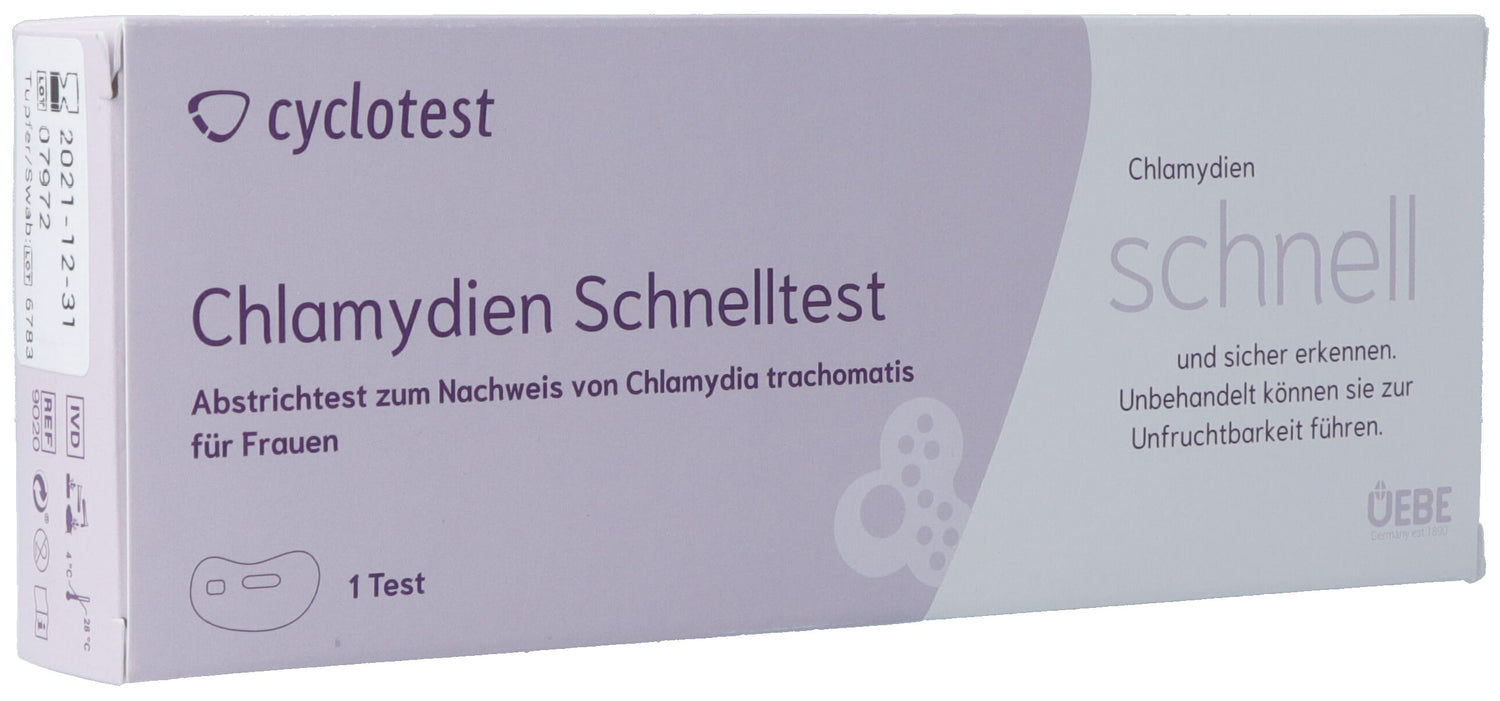 CYCLOTEST Test Rapide Chlamydia Fiable | 1 test