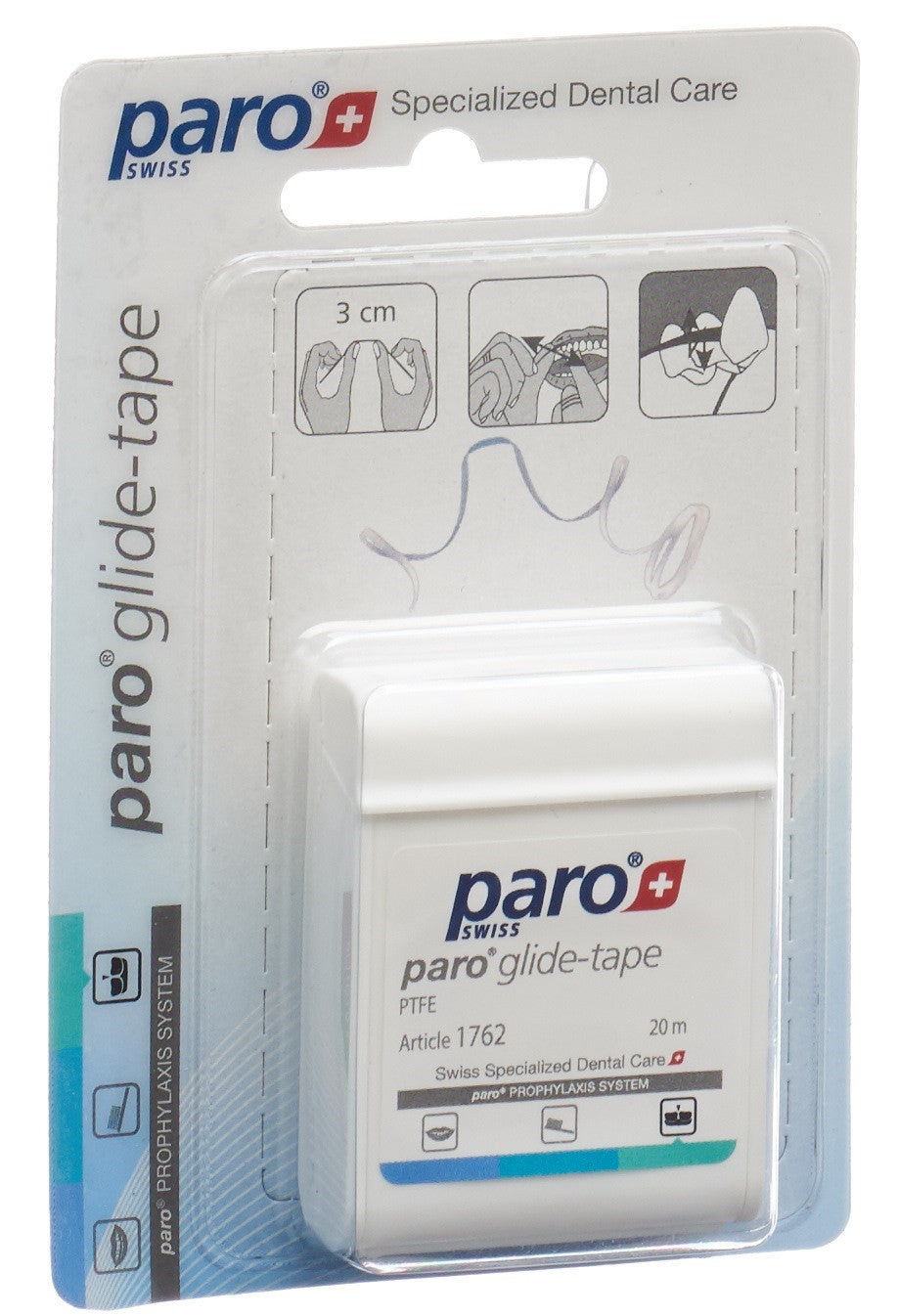 PARO Glide Fil Dentaire Teflon 20m | Nettoyage Efficace
