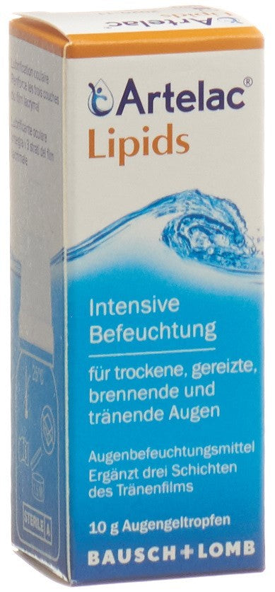 Artelac Lipids MDO Gouttes Ophtalmiques Soulagement Intense | Flacon 10 ml