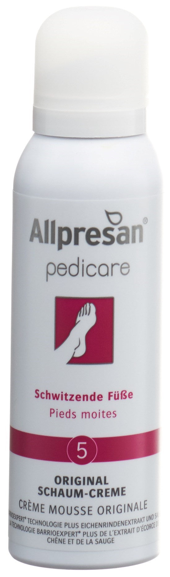 ALLPRESAN pedicare Mousse Pieds Réparatrice 125 ml