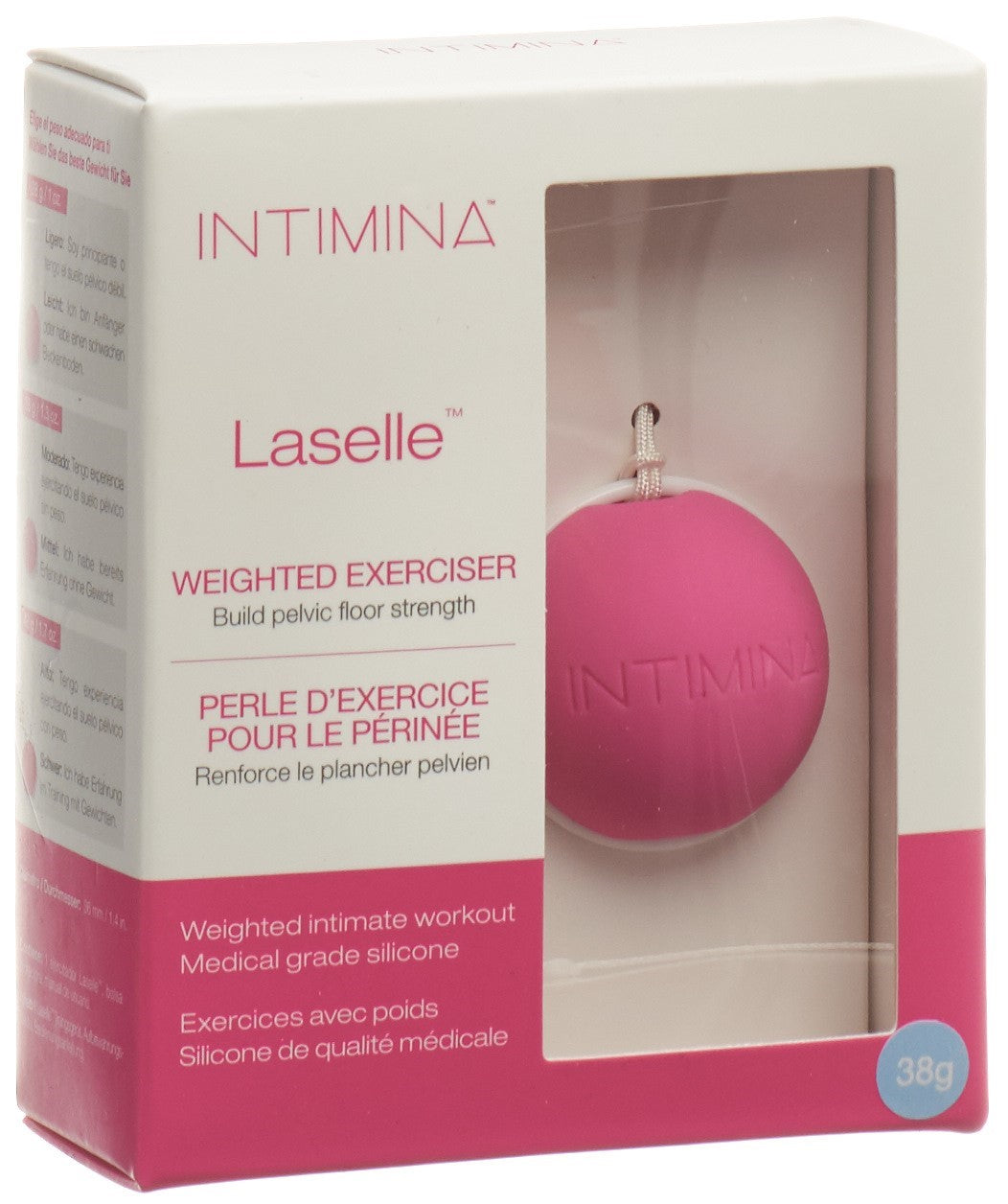 INTIMINA Laselle Perle Exercice Pelvien | Renforcement &amp; Tonification 38 g