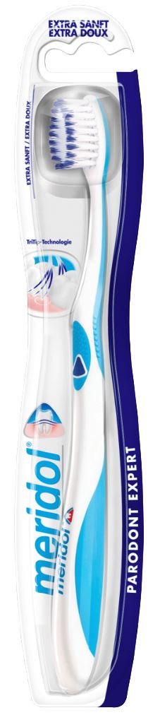Meridol Parodont Expert Brosse à Dents Extra Douce | Soin Gencives Sensibles