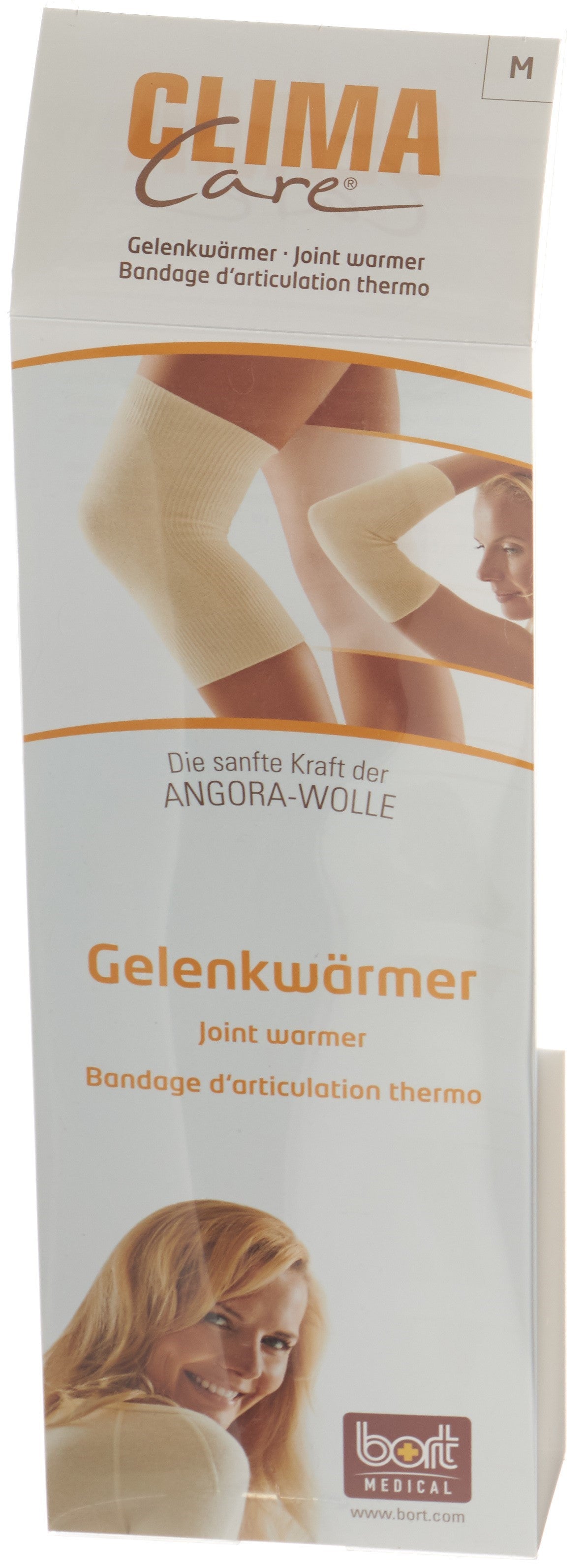 BORT CLIMACARE Bandage Articulaire Thermo M Blanc | Soulagement Douleur
