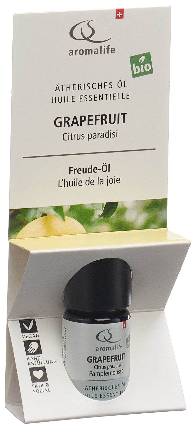 AROMALIFE Huile Essentielle BIO Pamplemousse 5 ml | Vitalité &amp; Bien-être