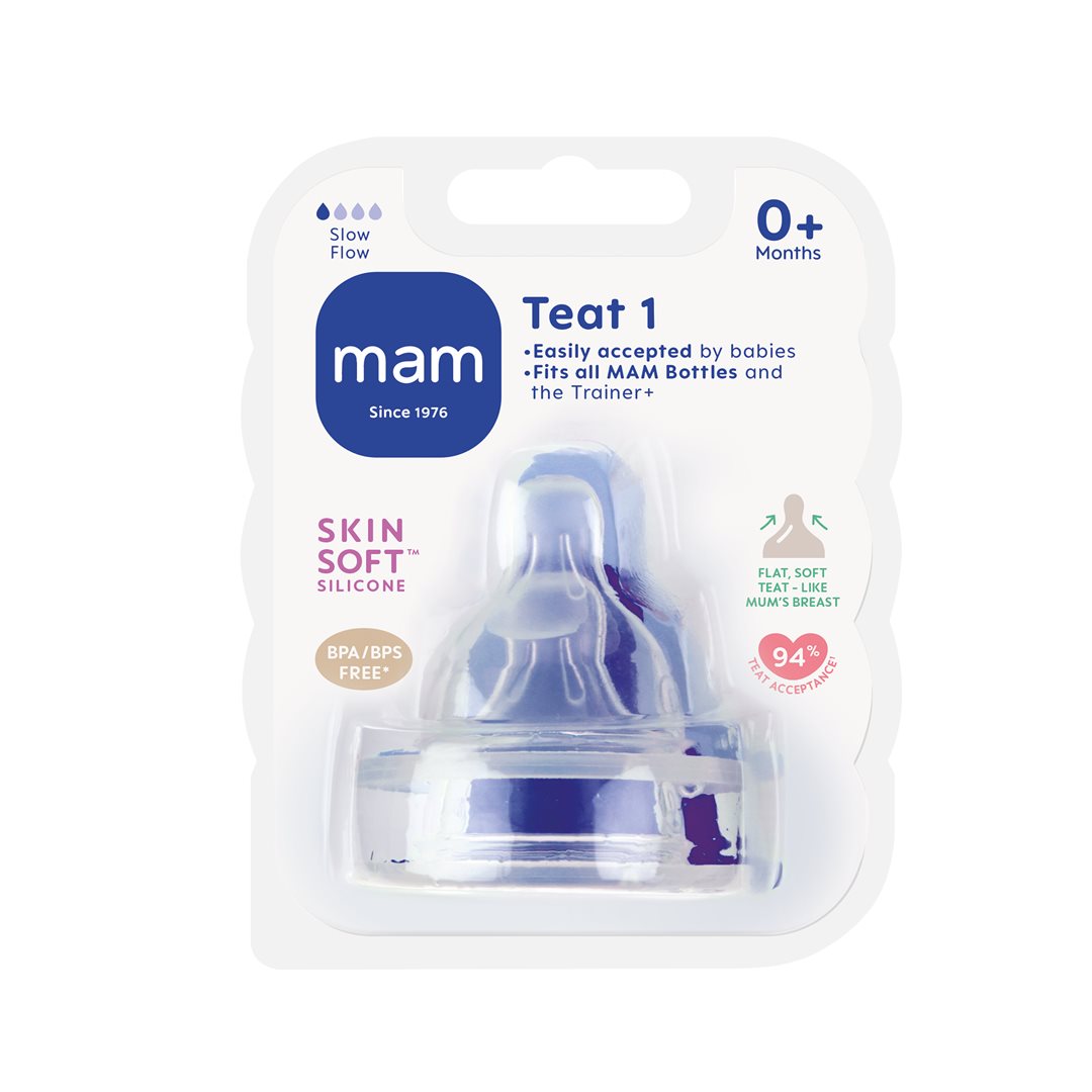 MAM Tétine Débit Rapide 2 Pièces 10+ Mois | Confort Bébé