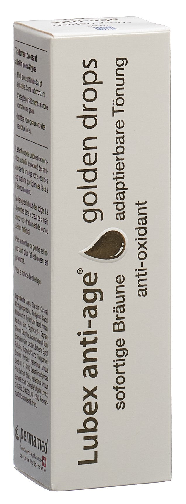 LUBEX ANTI-AGE Sérum Golden Drops Rides 30 ml