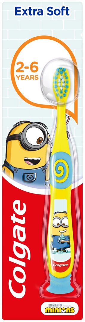 COLGATE Brosse à Dents Enfant 2-6 Ans Douce | Soin Oral