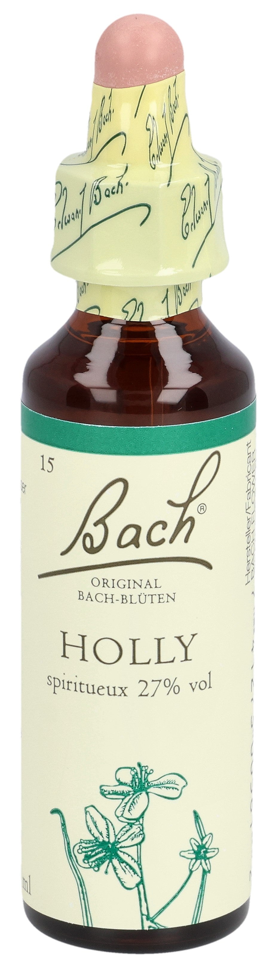 Fleurs de Bach Original N°15 Holly 20 ml | Sérénité