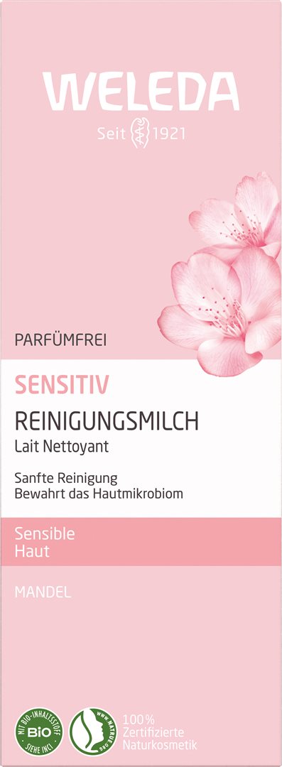 WELEDA lait nettoyant sens amande (n) tb 75 ml