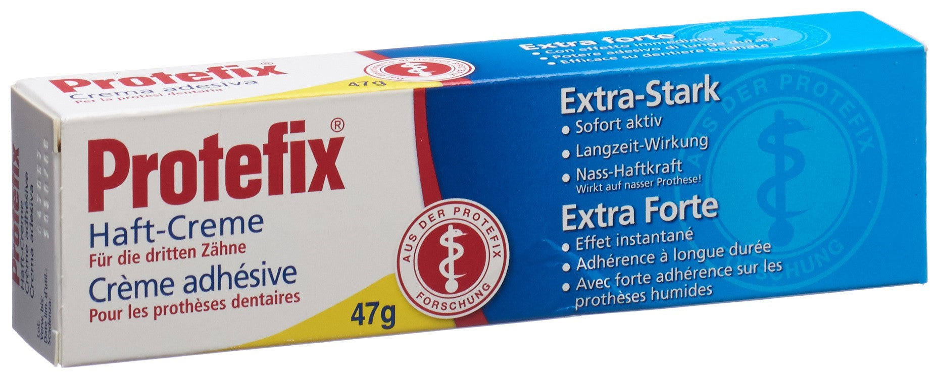 PROTEFIX Crème Adhésive Extra Forte Prothèse Dentaire | 40 ml