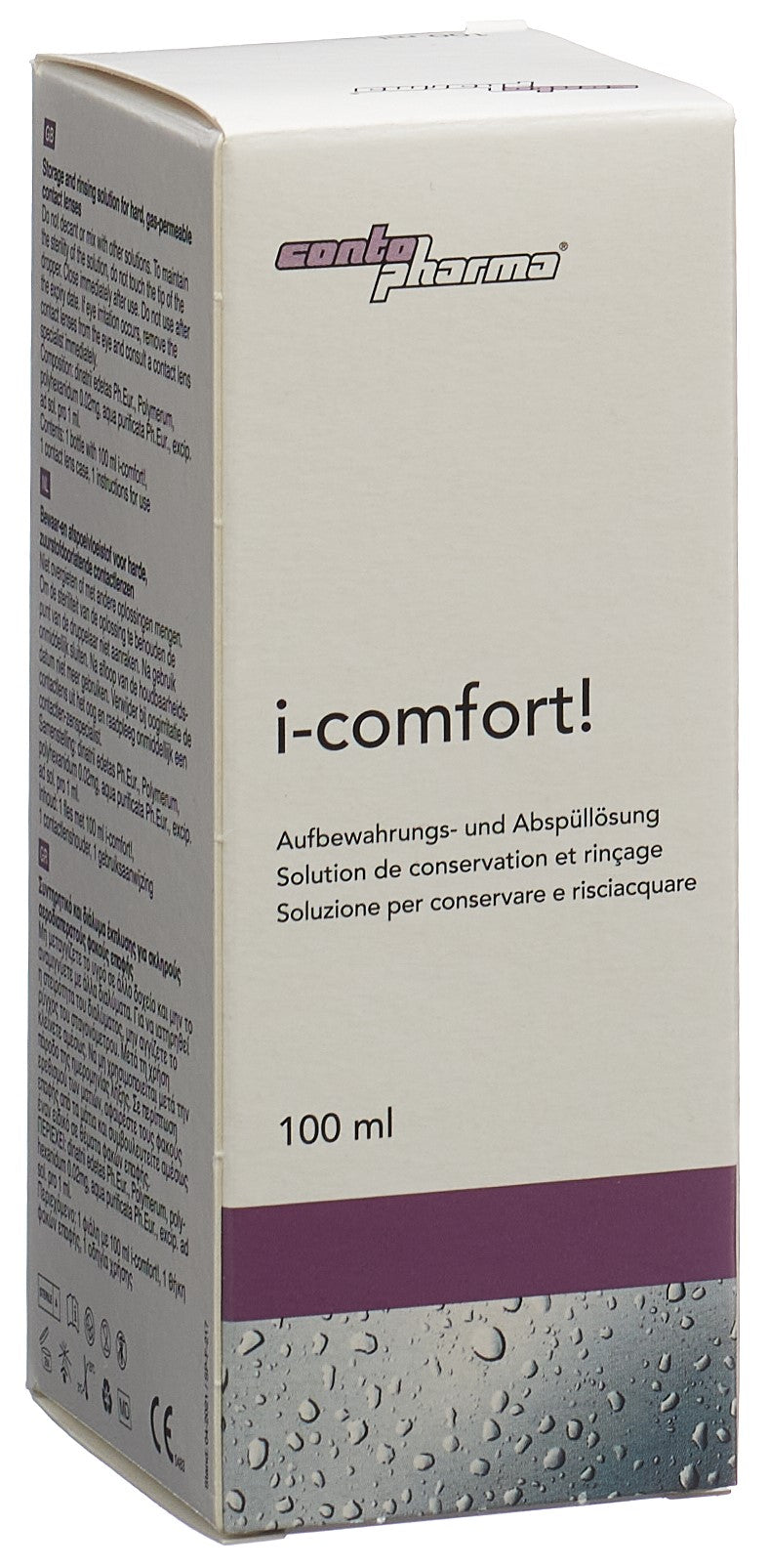 CONTOPHARMA i-comfort Solution Conservatrice 100 ml | Confort Oculaire
