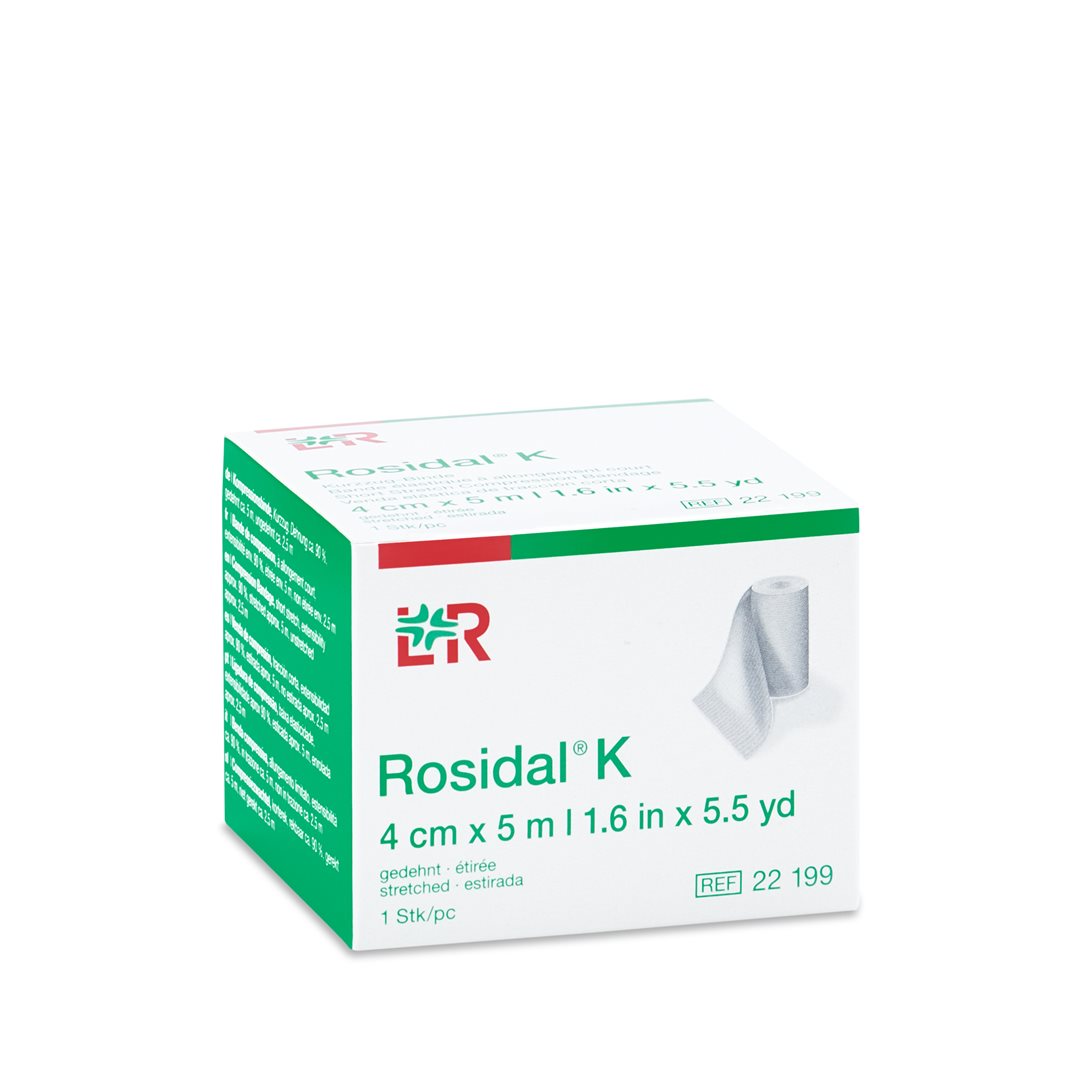 ROSIDAL K Bande Élastique Allongement 4 cm x 5 m | Confort &amp; Soutien