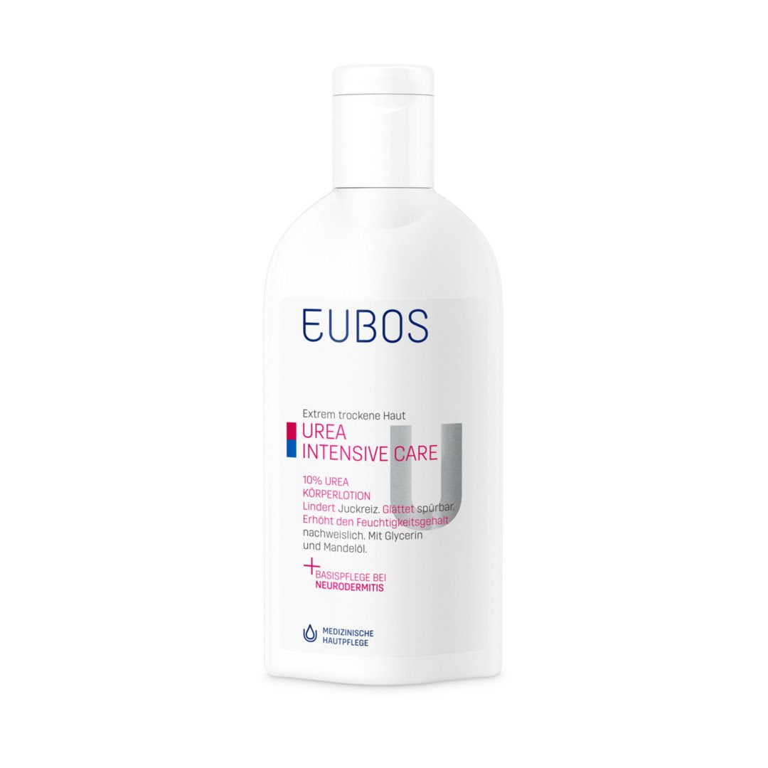 EUBOS Lotion Corps Urea 10% Hydratante Intense | Flacon 200 ml
