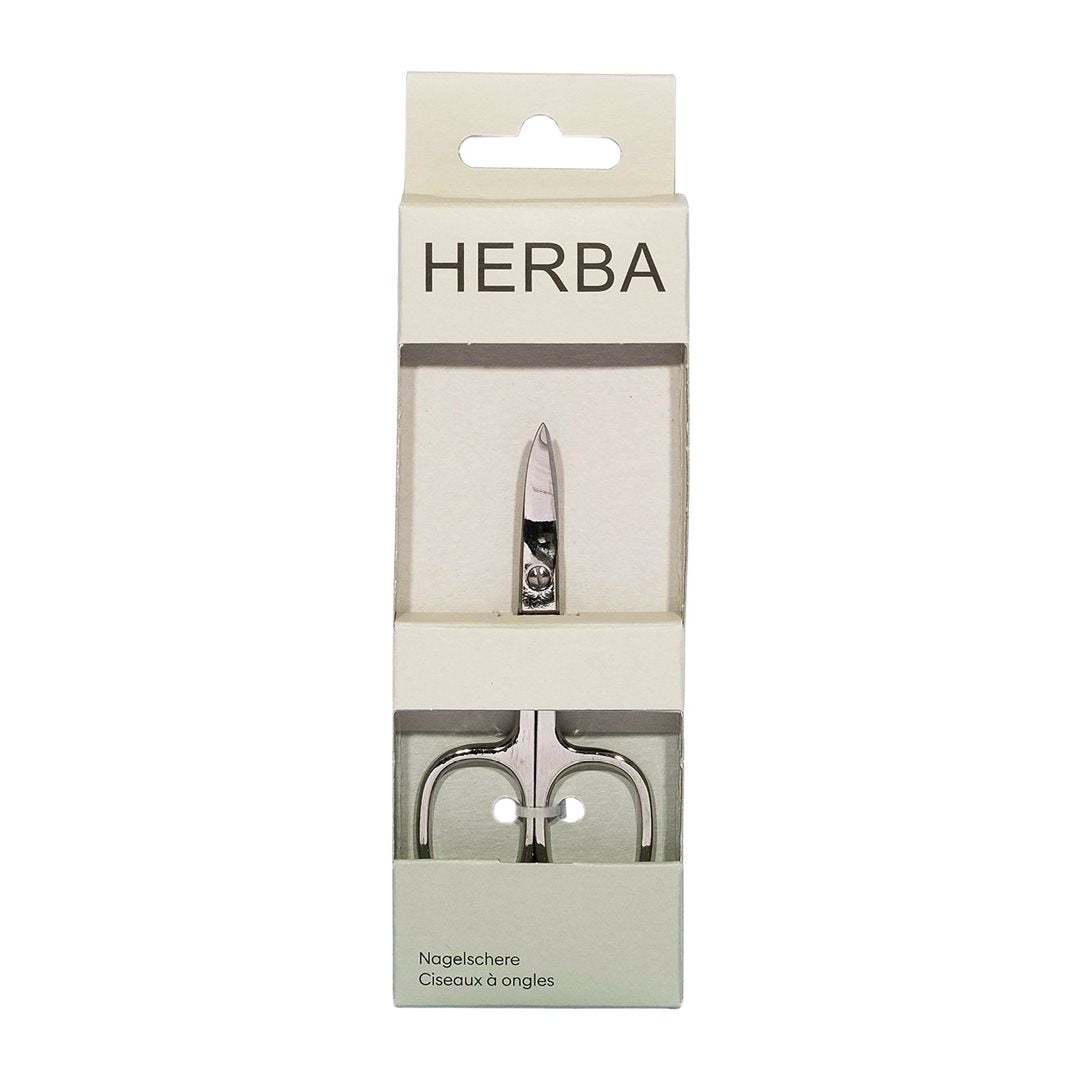 HERBA Ciseaux à Ongles 9cm Précision &amp; Soin | Accessoire Manucure