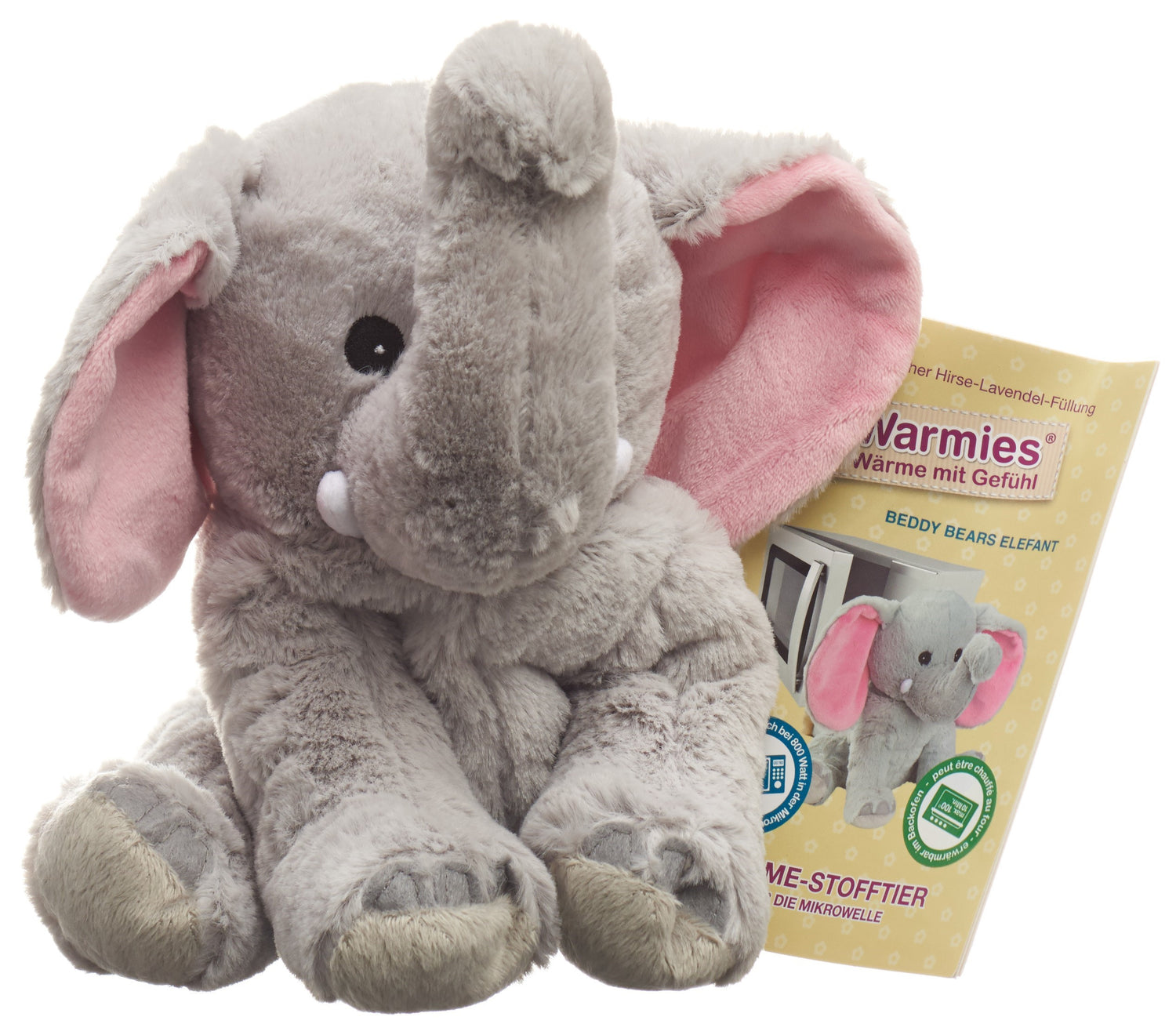 BEDDY BEAR Peluche Éléphant Chauffante Douceur Apaisante | Peluche Réchauffante