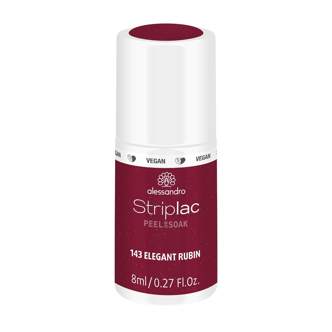 ALESSAN Striplac 2 0 Peel or Soak Elegant Rubin