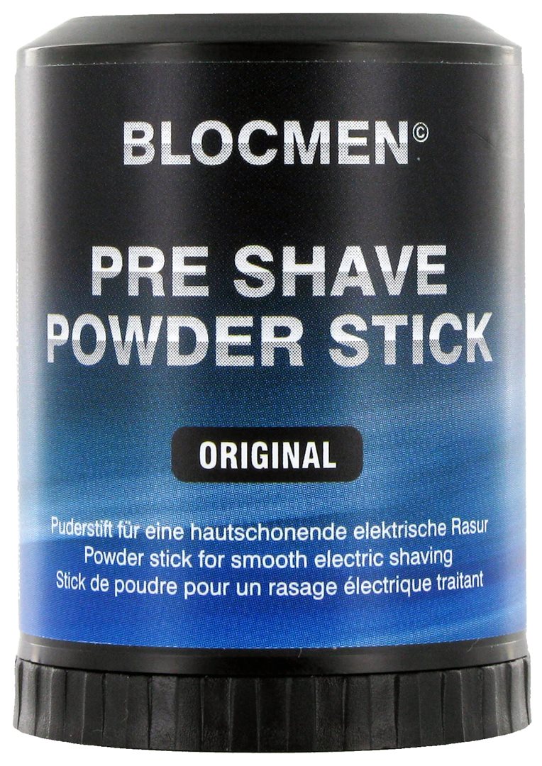 BLOCMEN Stick Prép. Rasage Poudre Original | Soin Homme 60 g