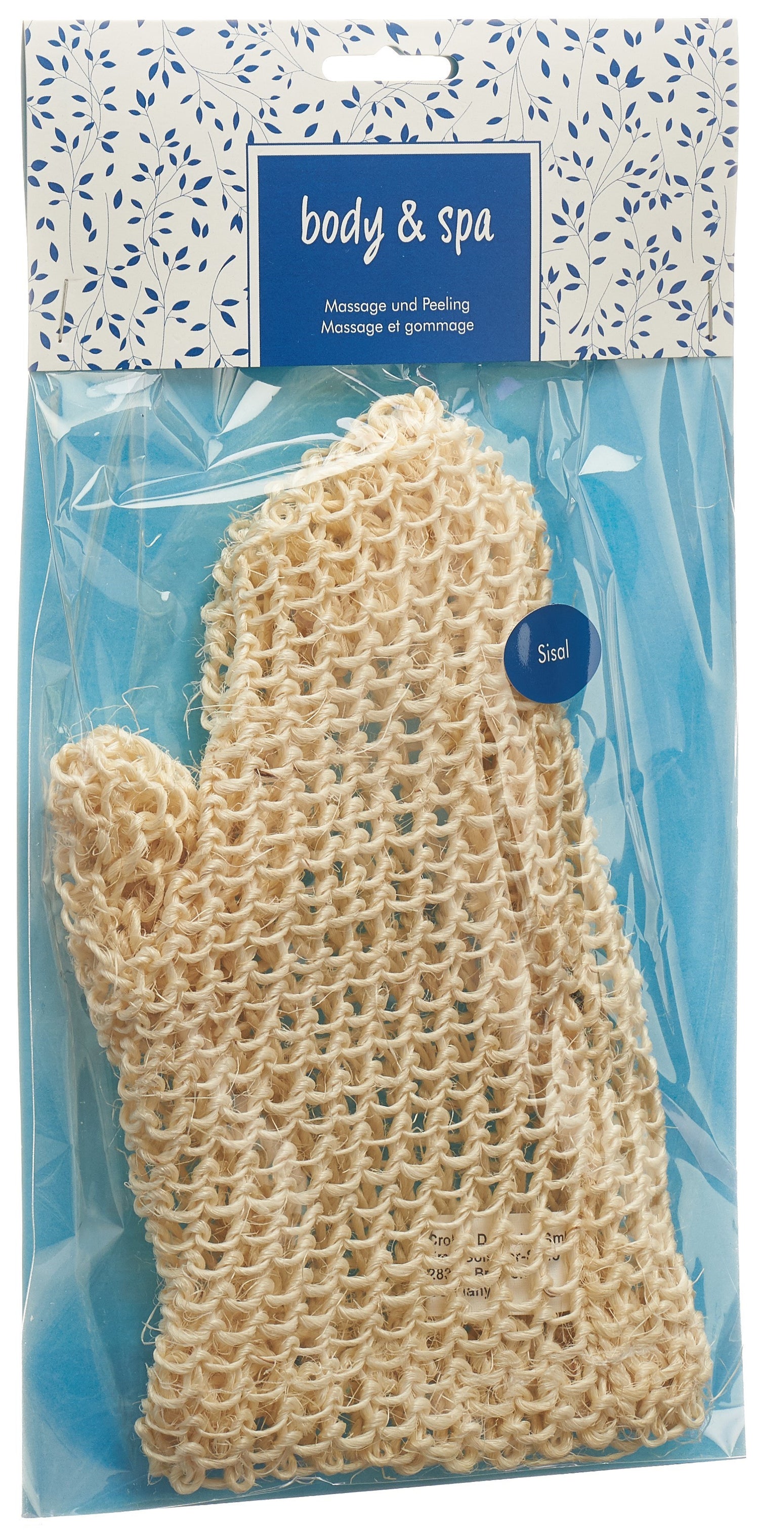 HERBA Gant Massage Sisal Maille Fine Peau Douce | Soin Corps