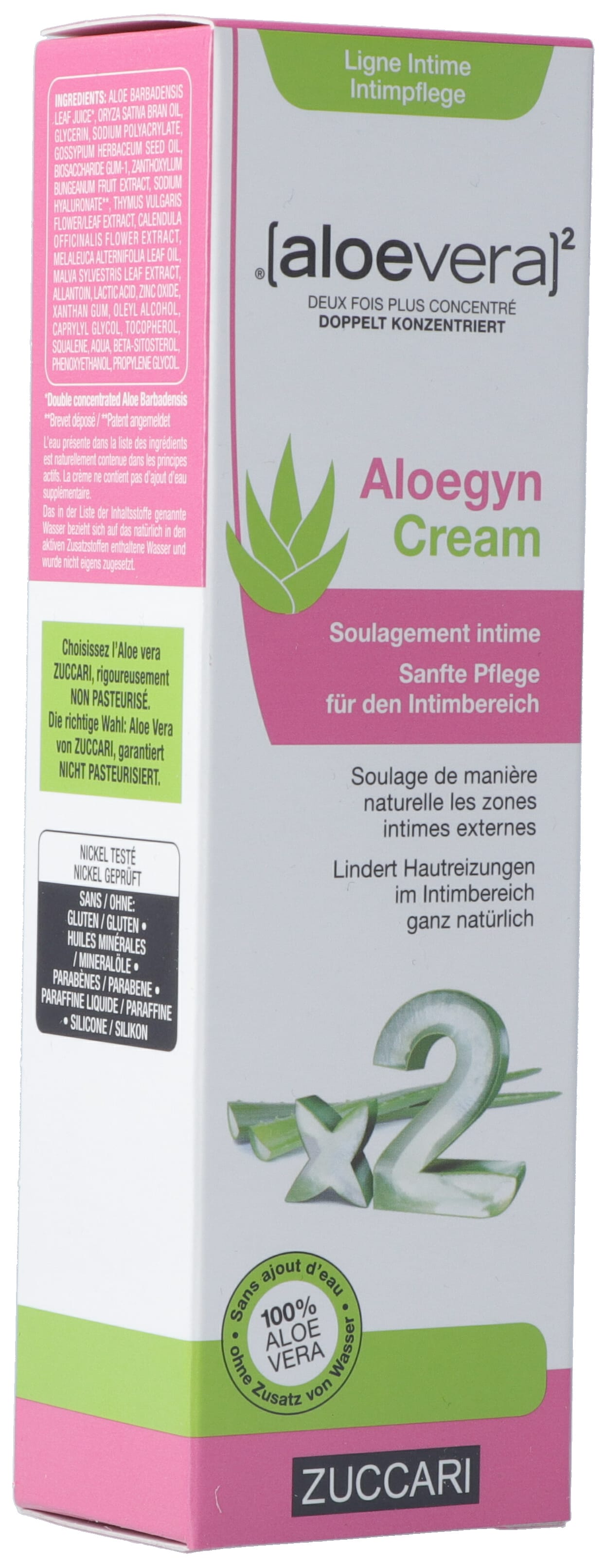 ZUCCARI Aloegyn Cream 50 ml