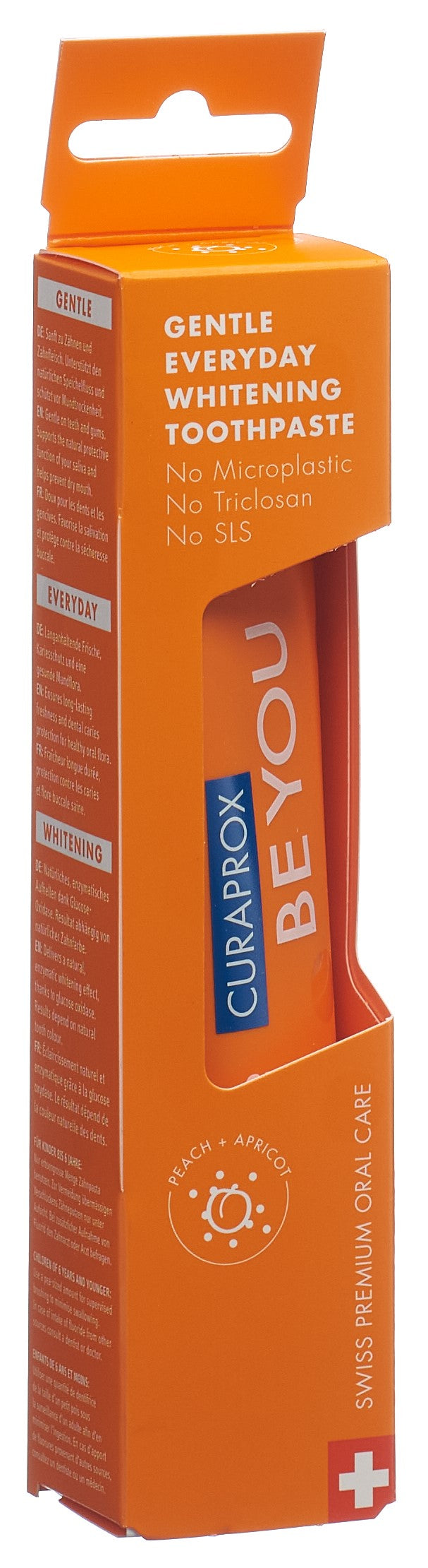 CURAPROX Be You Pêche Abricot Orange Dentifrice Fraîcheur | 60 ml