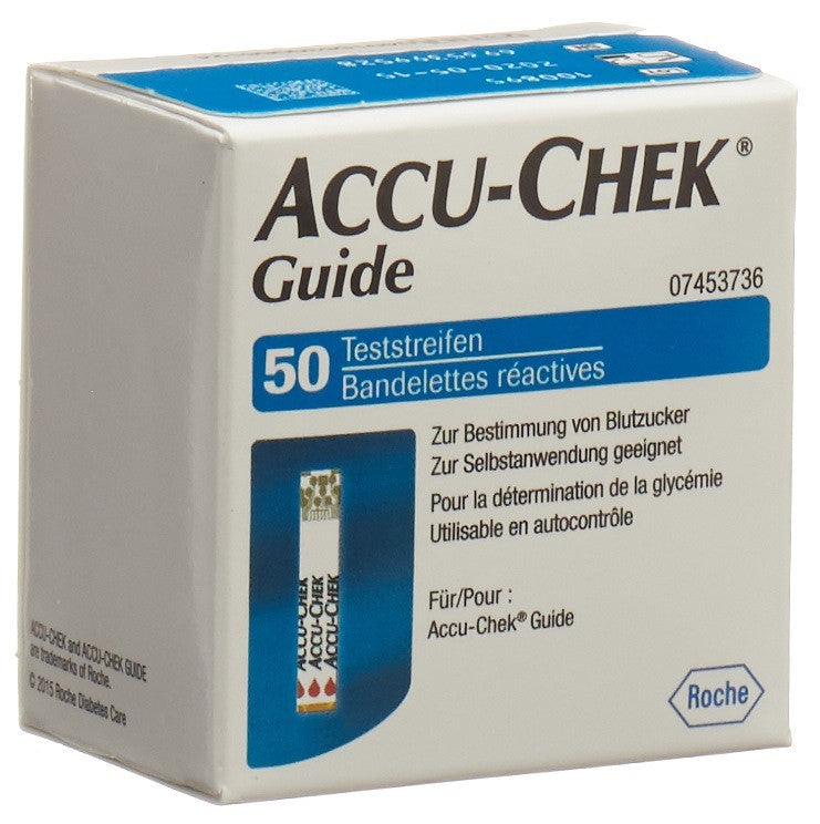 ACCU-CHEK Guide bandelettes 50 pce