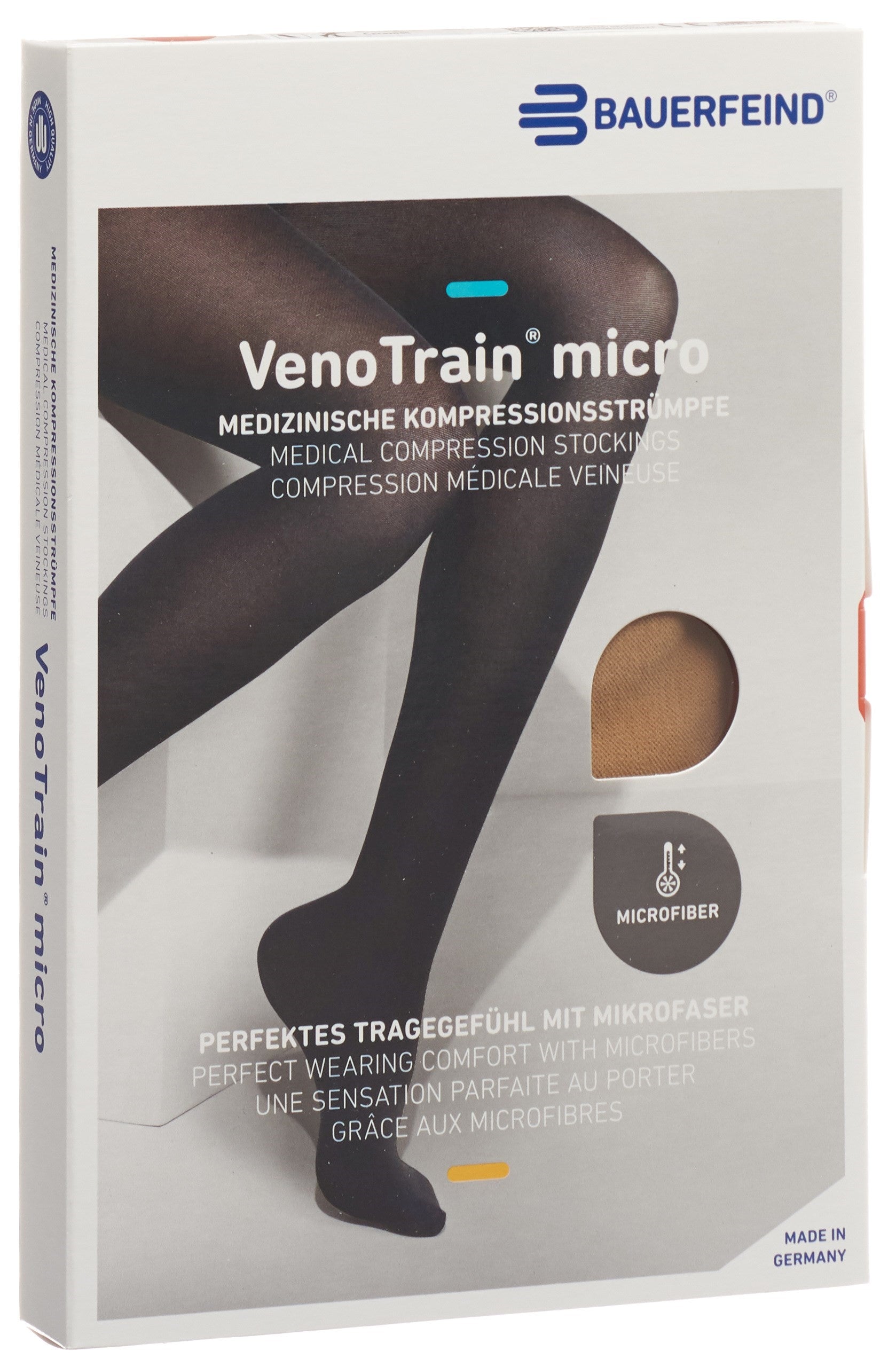 Bauerfeind GenuTrain S Pro Genouillère Compression CCL2 L Noir 1 Paire
