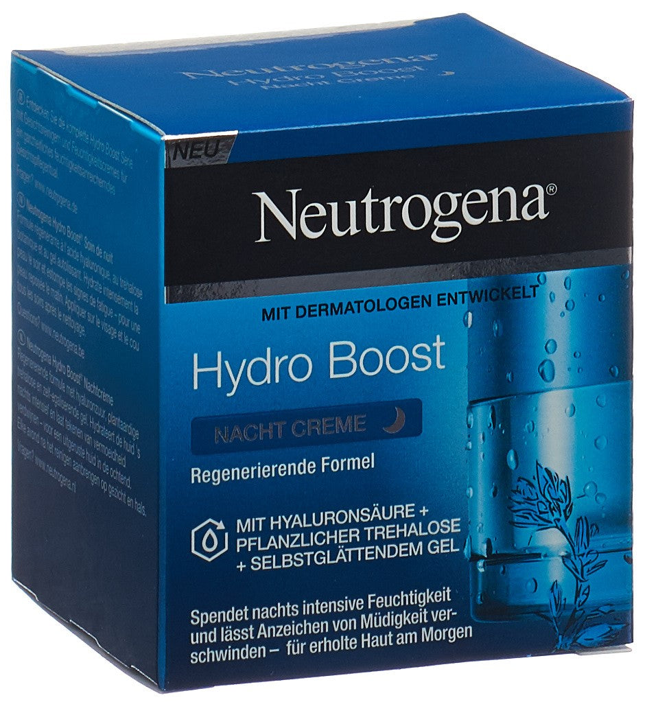 NEUTROGENA Hydro Boost Soin Nuit Hydratant Intense | Pot 50 ml