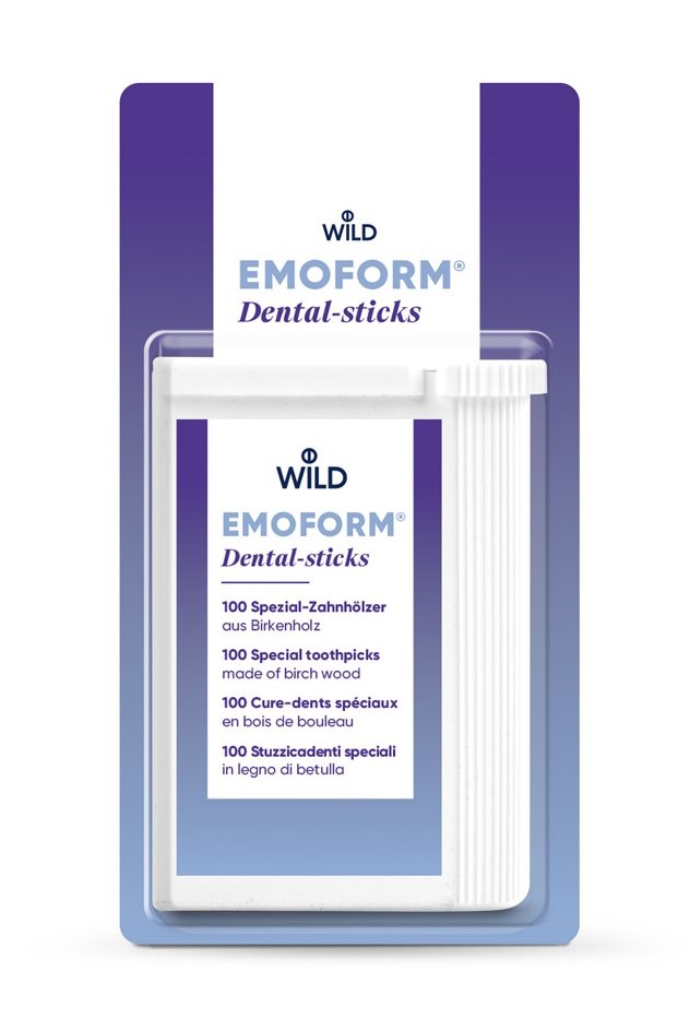 EMOFORM Cure Dents 100 Pièces | Soin Essentiel