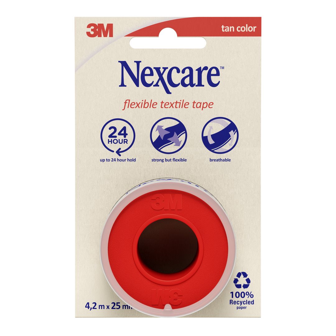 3M Nexcare Ruban Adhésif Flexible 4.2m x 25mm | Soin Blessure