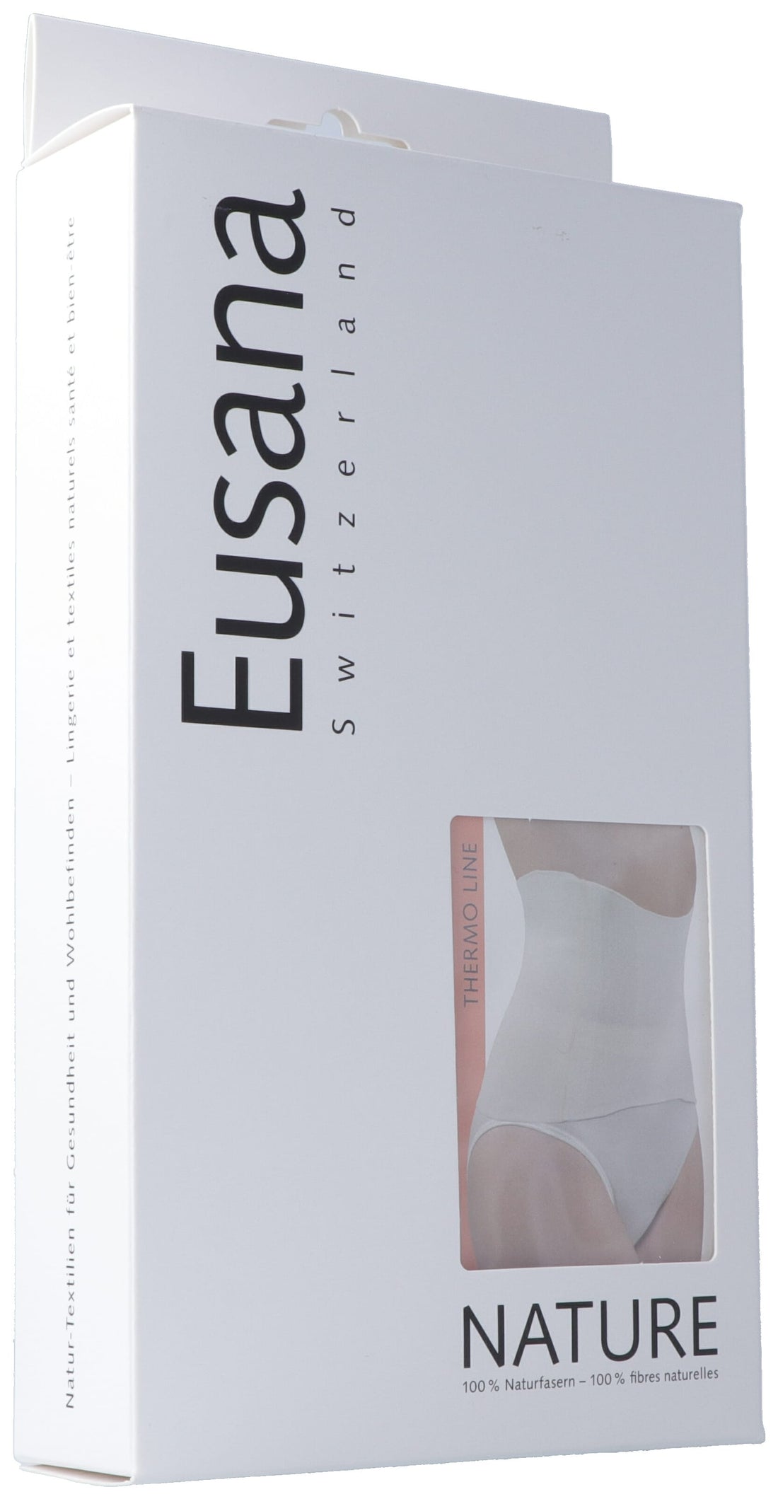 EUSANA Chauffe-reins Soie Naturelle Douceur &amp; Confort | Taille M Ivoire