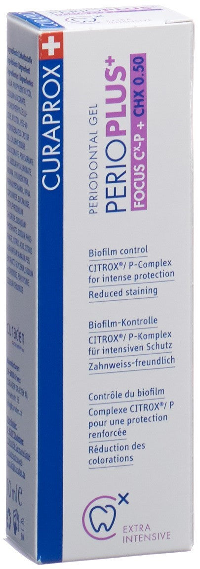 CURAPROX Perio Plus Focus CHX 0.5% Soin Ciblé | Gel Dentaire 10 ml