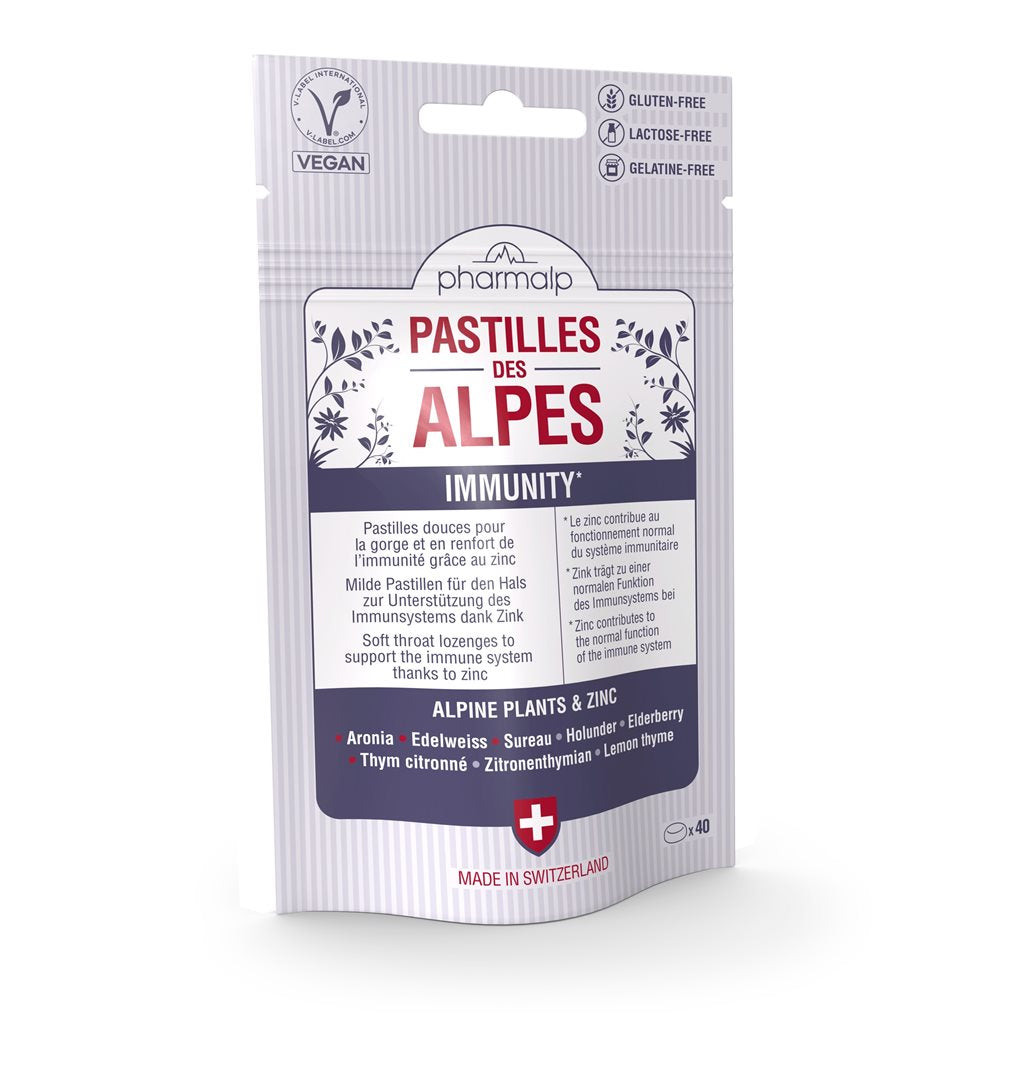 PHARMALP Pastilles des Alpes Immunity sach 40 pce