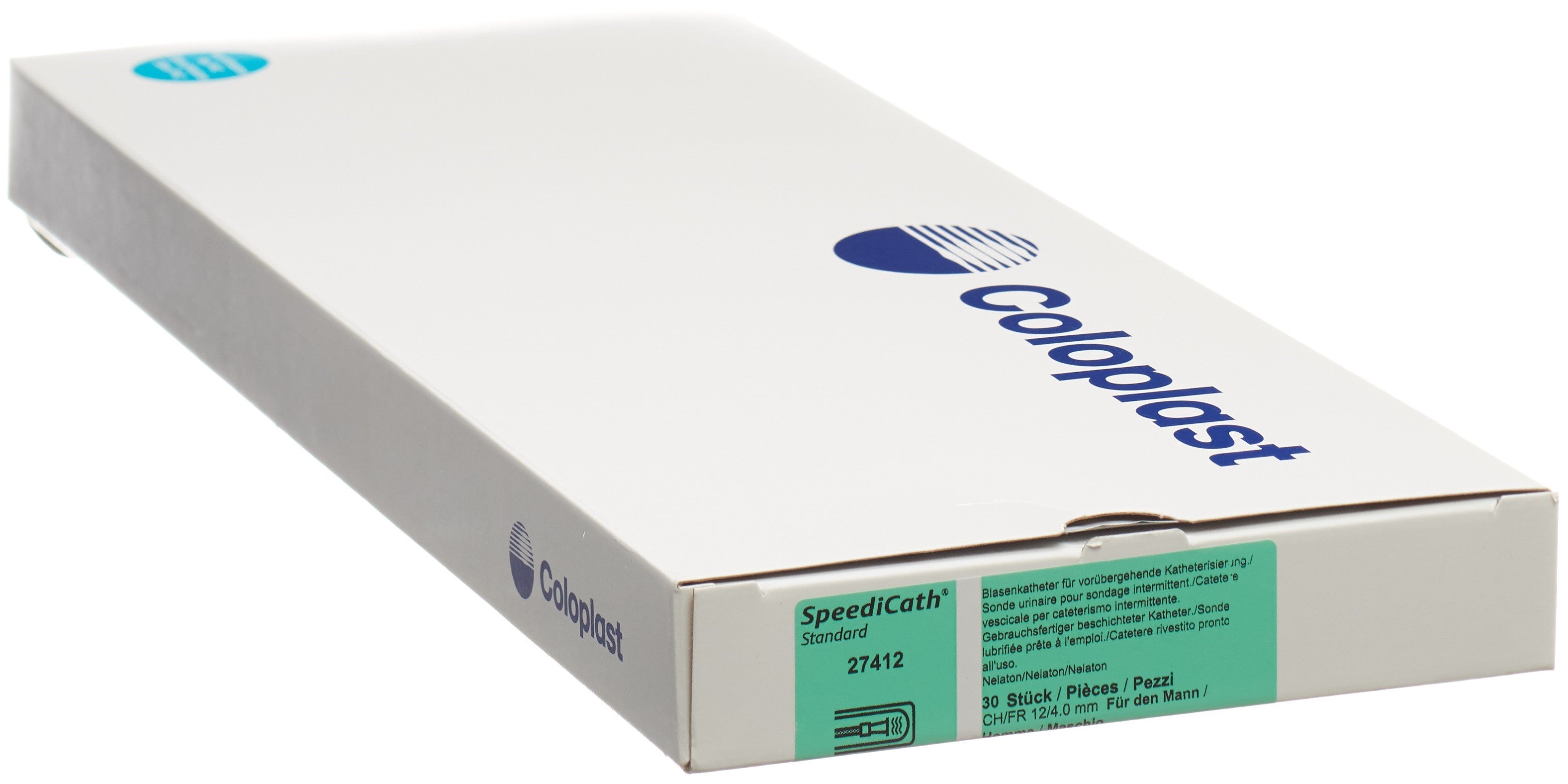 SPEEDICATH Sonde Urinaire CH12 40cm Homme, Confort &amp; Sécurité | 30 Sachet