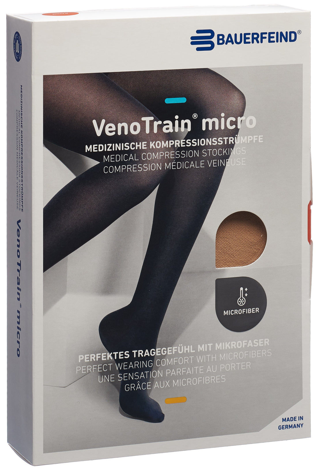 BAUERFEIND GenuTrain S Genou Compression | Taille M
