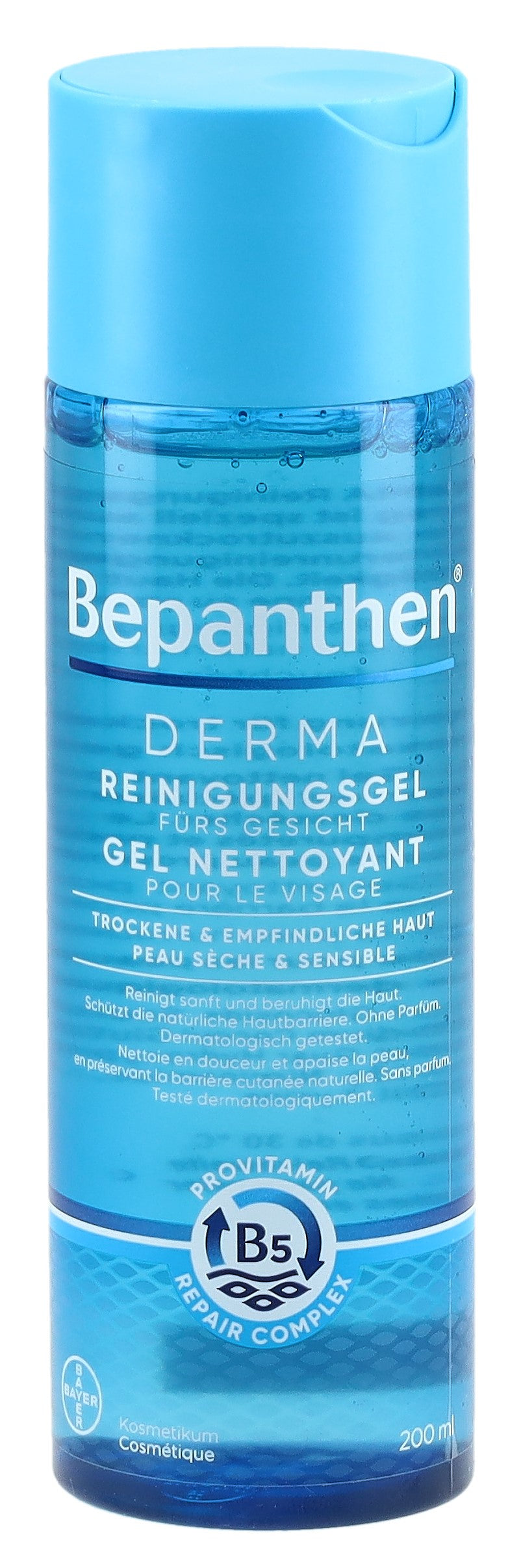 Bepanthen Derma Gel Nettoyant Visage Douceur 200 ml