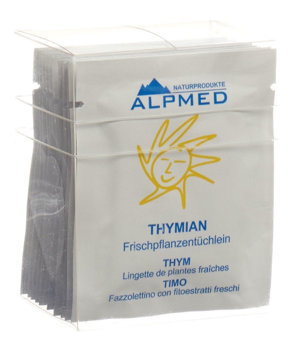 ALPMED Serviettes Thym 13 Pièces | Confort Apaisant