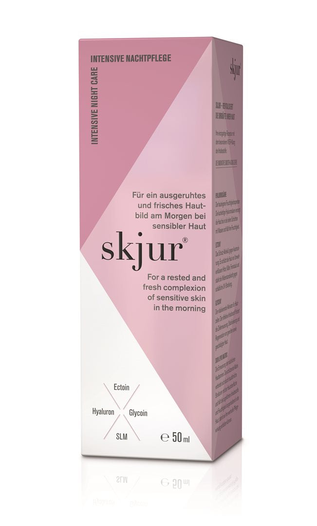 SKJUR Soin Nuit Distillat 50 ml | Réparateur Intense