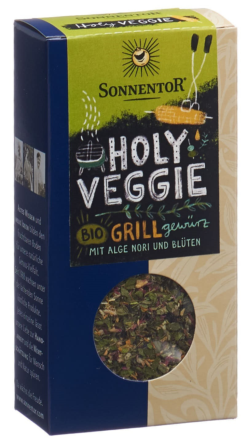 SONNENTOR Mélange Épices Bio pour Grill Végétarien 30 g