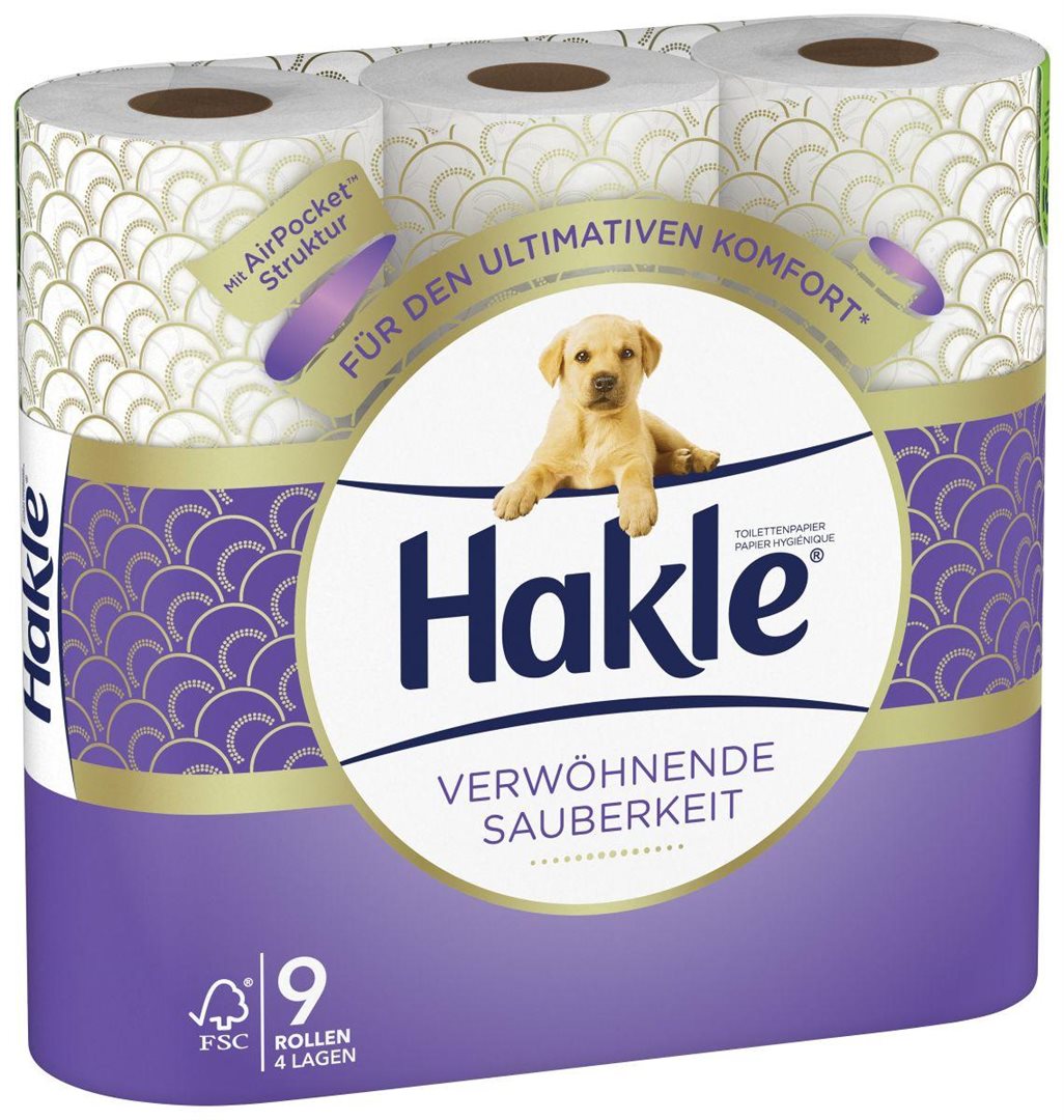 HAKLE Douceur Moelleuse Lot de 9 | Essuie-tout Ultra Absorbant