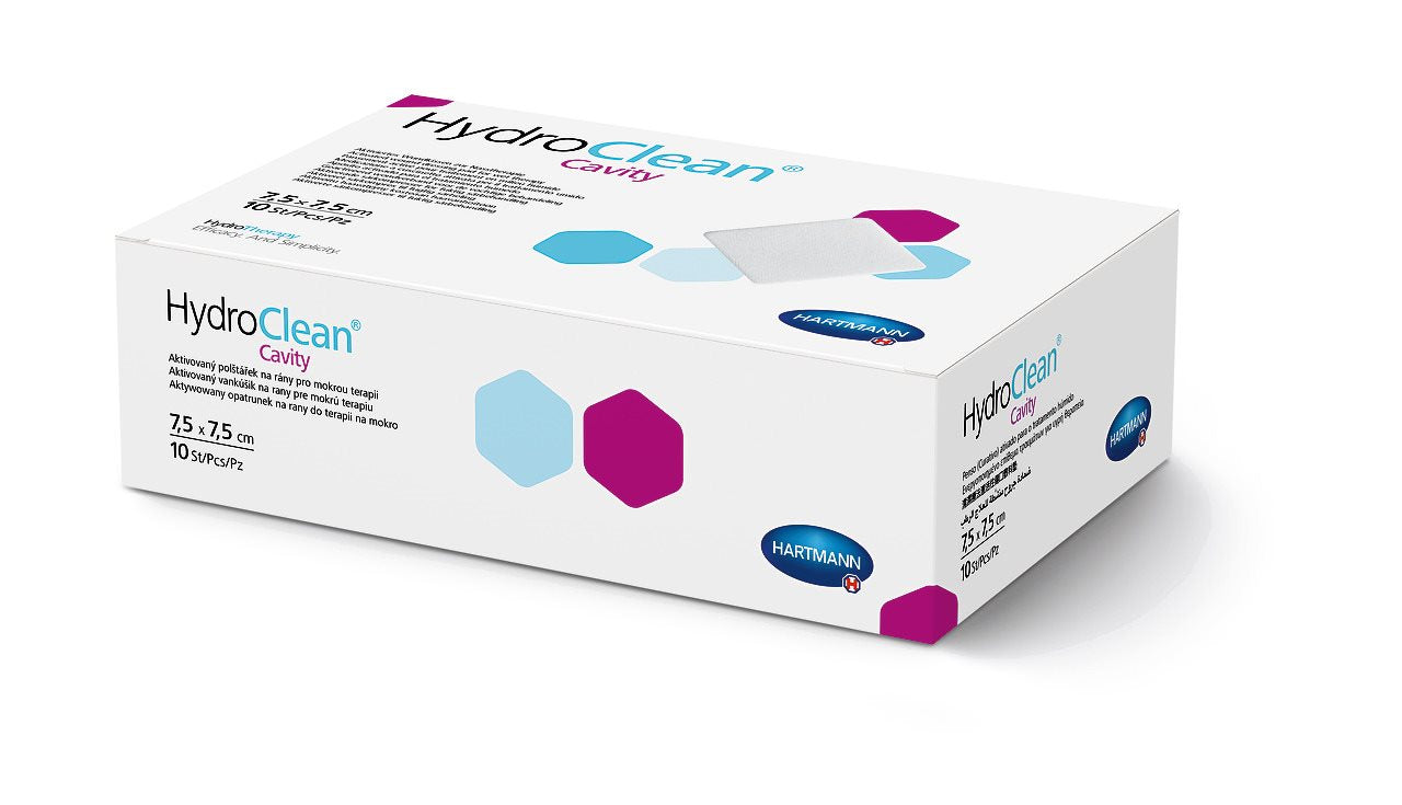 HYDROCLEAN Pansement Hydrocolloïde Cavité 7.5 x 7.5 cm 10 Pièces