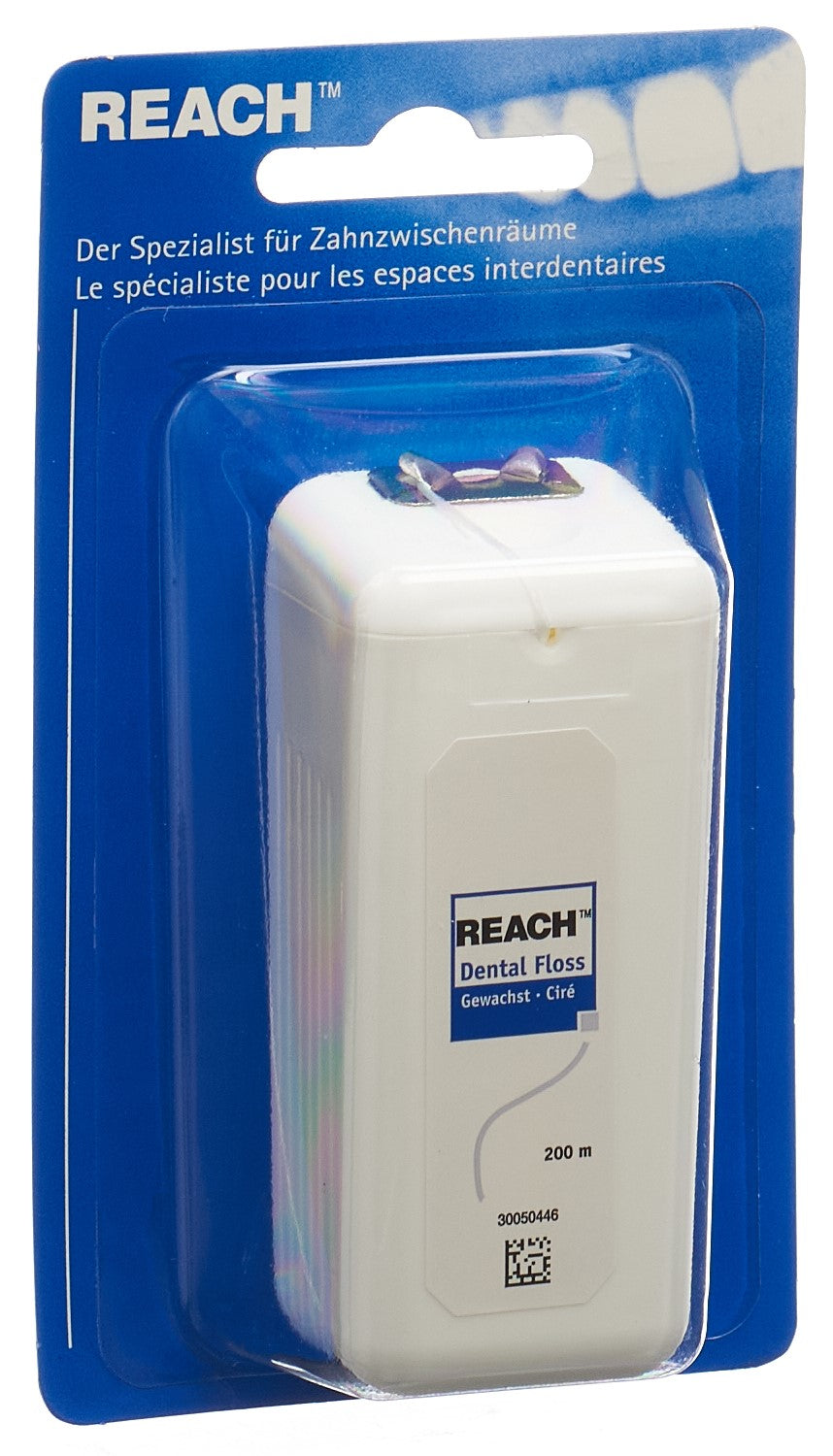 REACH Fil Dentaire Ciré 200m Soin Complet | Hygiène Bucco-Dentaire Premium